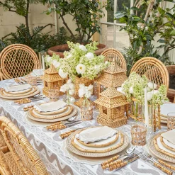 Mrs. Alice Edith Sand Placemats & Napkins (Set of 4)< Table Linen Sets | Mrs. Alice Monogram