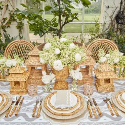 Mrs. Alice Edith Sand Placemats & Napkins (Set of 4)< Table Linen Sets | Mrs. Alice Monogram