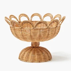 Mrs. Alice Elena Rattan Bowl< For Her | For The Rattan Lover