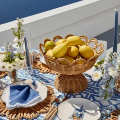 Mrs. Alice Elena Rattan Bowl< For Her | For The Rattan Lover
