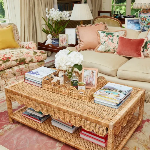 Mrs. Alice Elena Rattan Tray< Trays | Trays