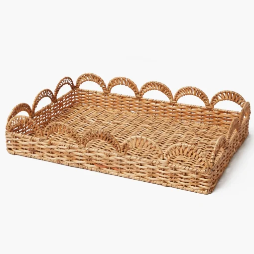 Mrs. Alice Elena Rattan Tray< Trays | Trays