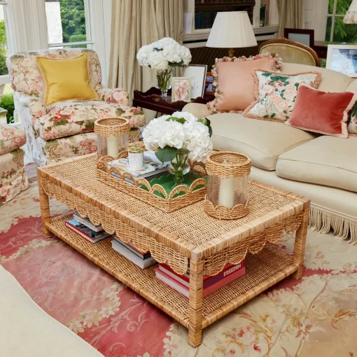 Mrs. Alice Elena Rattan Tray< Trays | Trays