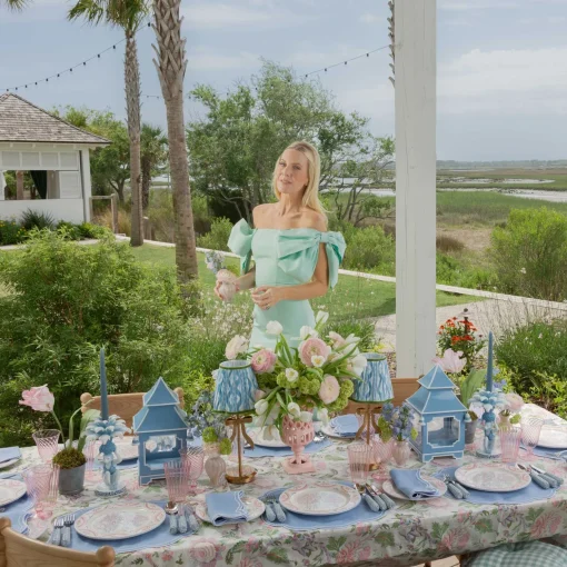 Mrs. Alice Eliza Floral Dinner & Starter Plates (Set of 8)< Summer Crockery | Crockery Sets