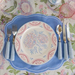 Mrs. Alice Eliza Floral Dinner Plates (Set of 4)< Summer Crockery | Dinner Plates