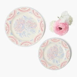 Mrs. Alice Eliza Floral Starter Plates (Set of 4)< Summer Crockery | Starter Plates