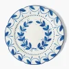 Mrs. Alice Elizabeth Blue Garland Dinner Plate< Dinner Plates