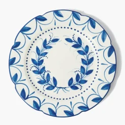 Mrs. Alice Elizabeth Blue Garland Dinner Plate< Dinner Plates
