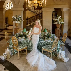 Mrs. Alice Elizabeth Green Tablecloth< Tablecloths