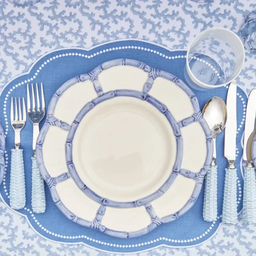 Mrs. Alice Eloise Blue Placemats (Set of 4)< Summer Table Linen | Placemats
