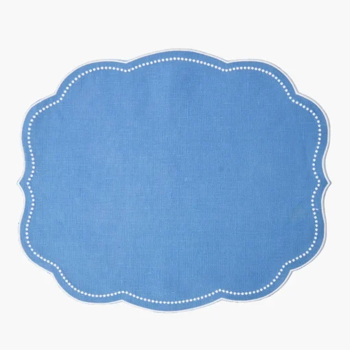 Mrs. Alice Eloise Blue Placemats (Set of 4)< Summer Table Linen | Placemats