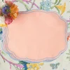 Mrs. Alice Eloise Coral & Blue Placemats (Set of 4)< Summer Table Linen | Placemats