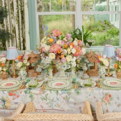 Mrs. Alice Eloise Green Gingham Placemats (Set of 4)< Summer Table Linen | Placemats