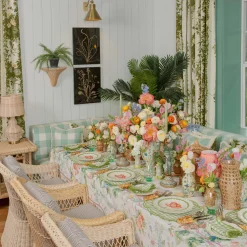 Mrs. Alice Eloise Green Gingham Placemats & Napkins (Set of 4)< Summer Table Linen | Table Linen Sets