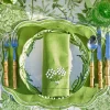 Mrs. Alice Eloise Green Placemats & Hydrangea Napkins (Set of 4)< For Her | For The Hostess