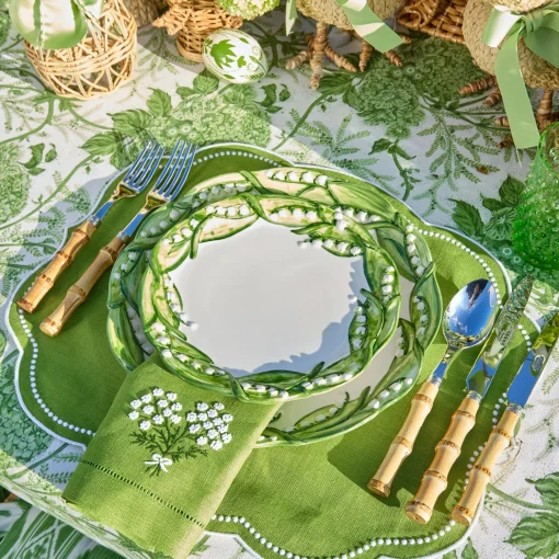 Mrs. Alice Eloise Green Placemats & Hydrangea Napkins (Set of 4)< For Her | For The Hostess
