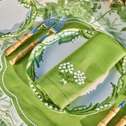 Mrs. Alice Eloise Green Placemats & Hydrangea Napkins (Set of 4)< For Her | For The Hostess