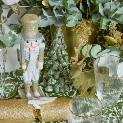 Mrs. Alice Emerald Glass Christmas Tree (Pair)< Christmas Decorations