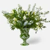 Mrs. Alice Emmeline Green Floral Urn< Vases | Vases & Planters