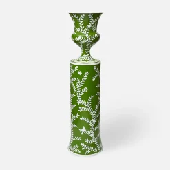 Mrs. Alice Emmeline Green Floral Urn< Vases | Vases & Planters