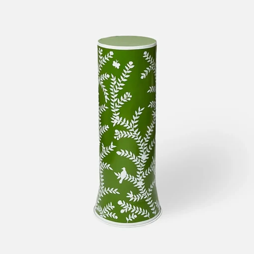 Mrs. Alice Emmeline Green Floral Urn & Pedestal< Vases | Vases & Planters