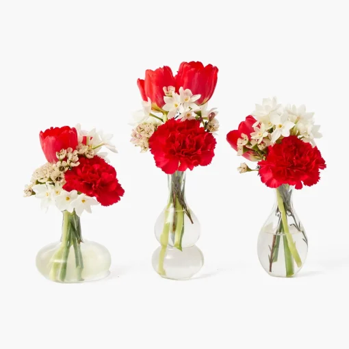 Mrs. Alice Esme Bud Vase Set< Summer Glassware | Vases