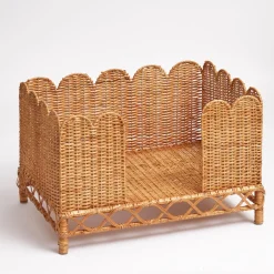 Mrs. Alice Ethel Rattan Dog Bed< Furniture | Furniture