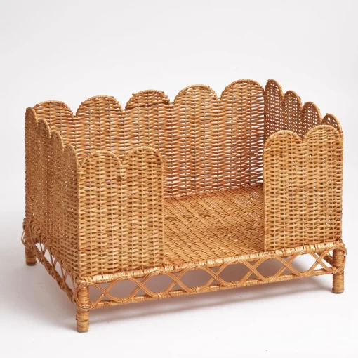 Mrs. Alice Ethel Rattan Dog Bed< Furniture | Furniture
