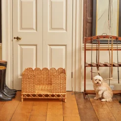 Mrs. Alice Ethel Rattan Dog Bed< Furniture | Furniture