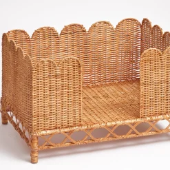 Mrs. Alice Ethel Rattan Dog Bed< Furniture | Furniture