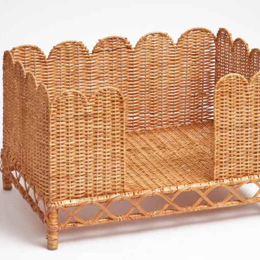 Mrs. Alice Ethel Rattan Dog Bed< Furniture | Furniture