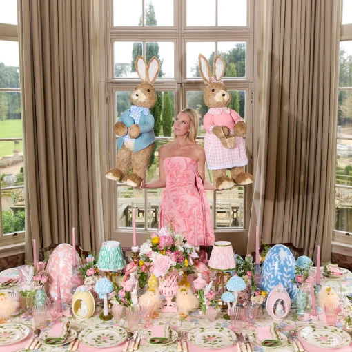 Mrs. Alice Extra Large Mr & Mrs Easter Bunny (Pair)< Spring Decorations