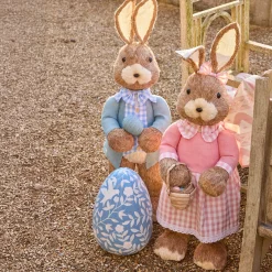 Mrs. Alice Extra Large Mr & Mrs Easter Bunny (Pair)< Spring Decorations