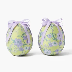 Mrs. Alice Fabric Easter Egg (Pair)< Spring Decorations