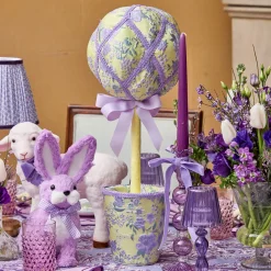 Mrs. Alice Fabric Easter Egg Tree (Pair)< Spring Decorations