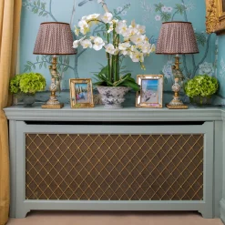 Mrs. Alice Faux Orchid in Chinoiserie Planter< Year-round Decorations | Forever Blooms