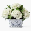 Mrs. Alice Faux White Hydrangea in Chinoiserie Planter< Year-round Decorations | Forever Blooms