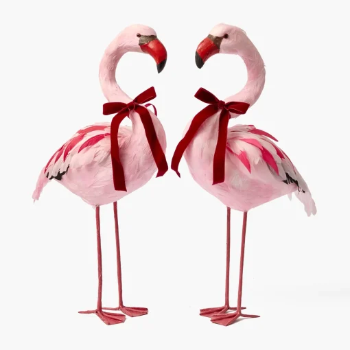 Mrs. Alice Faye Flamingo (Pair) - 60cm< Year-round Decorations | Spring Decorations