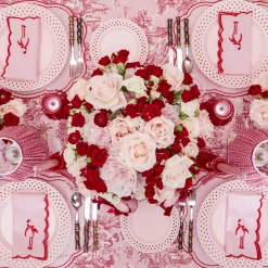 Mrs. Alice Faye Pink Flamingo Napkins (Set of 4)< Napkins