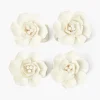 Mrs. Alice Fiore Porcelain Napkin Rings (Set of 4)< Napkin Rings & Bows | For The Hostess