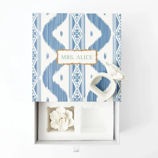 Mrs. Alice Fiore Porcelain Napkin Rings (Set of 4)< Napkin Rings & Bows | For The Hostess