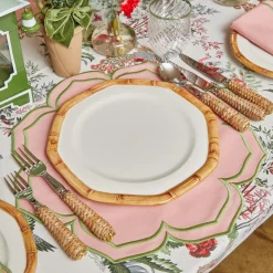 Mrs. Alice Fleur Pink Placemats (Set of 4)< Placemats | For Her