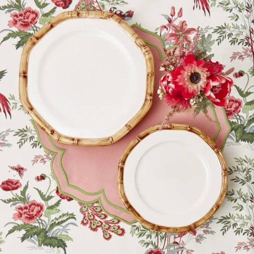 Mrs. Alice Fleur Pink Placemats (Set of 4)< Placemats | For Her