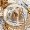 Mrs. Alice Fleur Sand Placemats & Napkins (Set of 4)< Summer Table Linen | Table Linen Sets