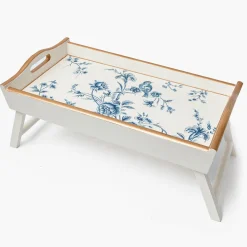 Mrs. Alice Floral Folding Tray< Trays