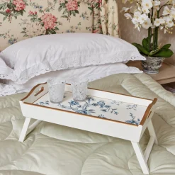 Mrs. Alice Floral Folding Tray< Trays