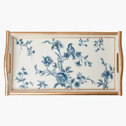 Mrs. Alice Floral Folding Tray< Trays