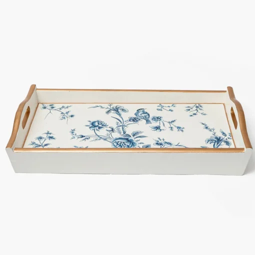 Mrs. Alice Floral Folding Tray< Trays