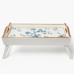 Mrs. Alice Floral Folding Tray< Trays