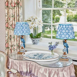 Mrs. Alice Floral Tole Oval Tray< Trays